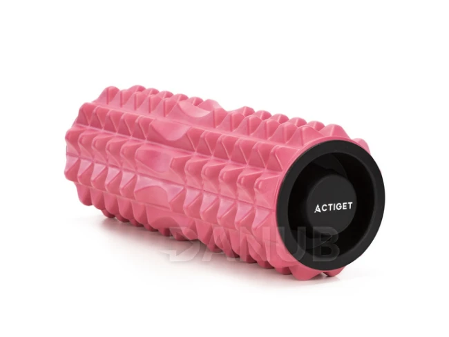 Masážny valec/roller Active - stredne tvrdý - ružový