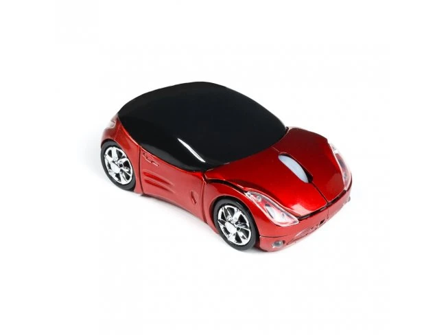 Myška na PC v tvare auta