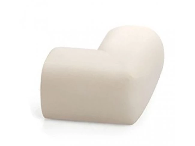 Ochranná guma na rohy 50x23x8 - biela