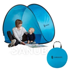 Plážový stan POP-UP 150 x 120 CM - modrý