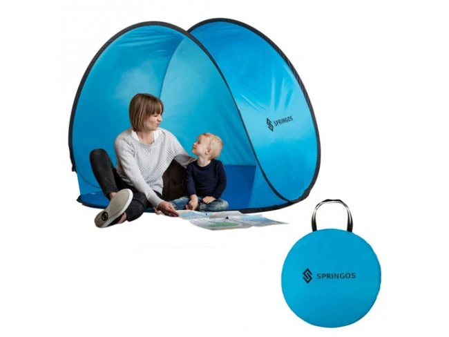 Plážový stan POP-UP 150 x 120 CM - modrý