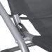Záhradné gravitačné lehátko - tmavo-sivé Záhradné gravitačné lehátko - tmavo-sivé