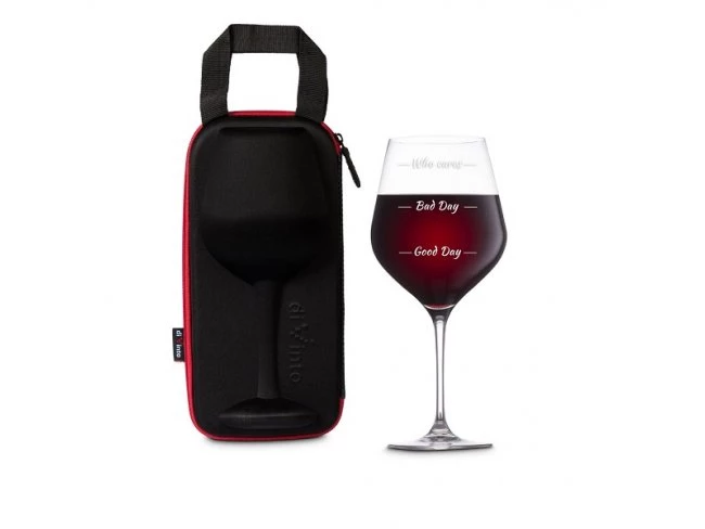 Puzdro s maxi pohárom na víno Who Cares