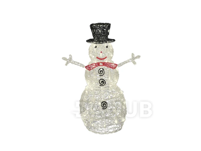 Snehuliak z akrylu, 90 cm