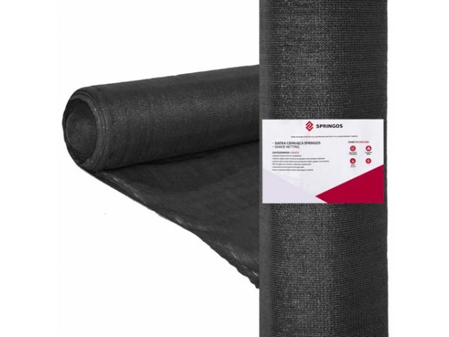 Tieniaca sieť - 90% tienenie - 1,5x25m - čierna