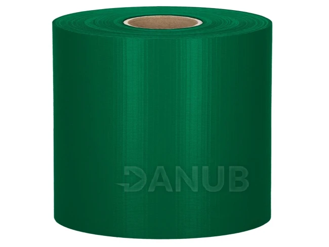 Tieniacia páska na plot - 450g/m2 - 50m x 19 cm - tmavozelená + 20ks klipov