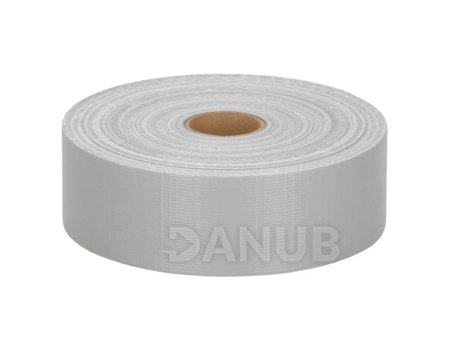 Tieniacia páska na plot - 450g/m2 - 50m x 4,75 cm - svetlosivá + 20ks klipov