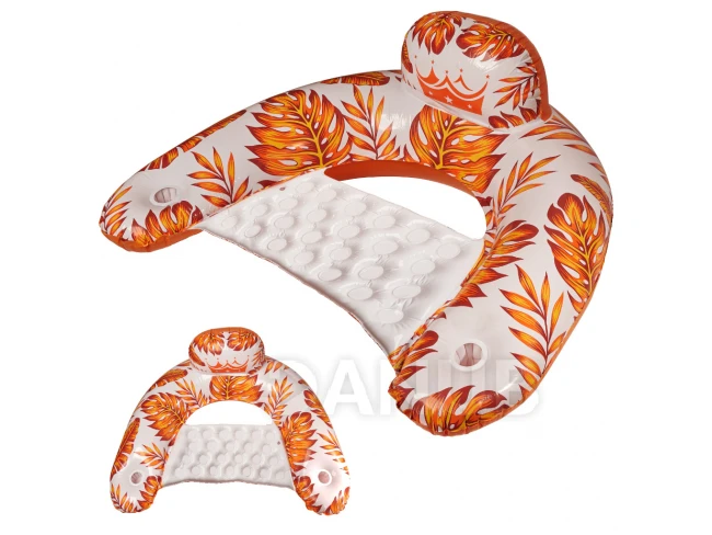 Kreslo na plávanie - oranžové