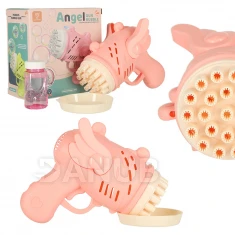 Guľomet na mydlové bubliny - ružový