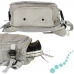 Cestovný batoh do lietadla vodeodolný - USB - 45x16x28cm - sivý