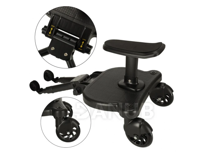 Prídavný skejtík ku kočíku