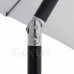 Záhradný slnečník Modern 260cm - sivý