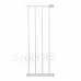 Bezpečnostná bariérová zabrána pre schody a dvere - biela - 76-127 cm