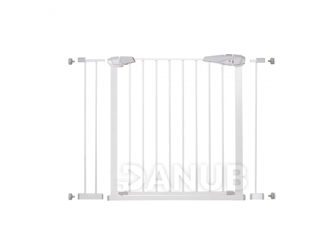 Bezpečnostná bariérová zabrána pre schody a dvere - biela - 97-106 cm
