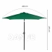 Záhradný slnečník Modern 260cm - zelený