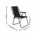 Skladacie kreslo - čierna