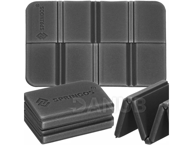 termoizolačná podložka na sedenie - 37,5x28cm - čierna