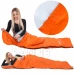 Turistický spací vak - 210x73 cm - oranžový Turistický spací vak - 210x73 cm - oranžový