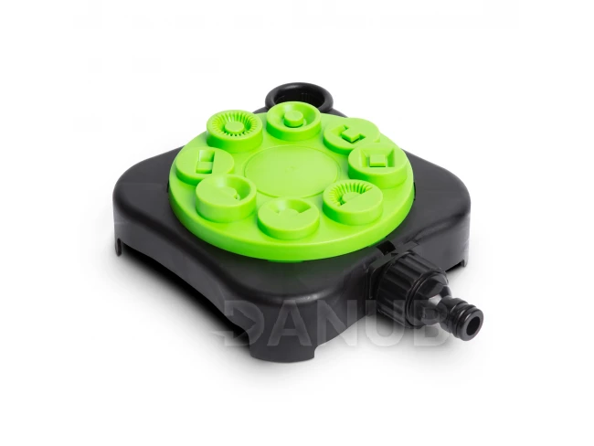 8 v 1 zapichovacia polievacia hlava - plast - 20 x 14,5 x 5 cm 