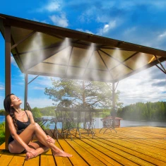 Parná brána - 10 m - 10 ks trysiek