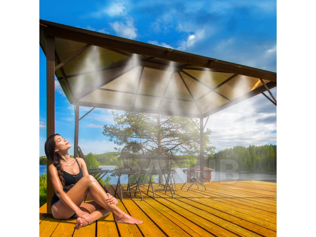 Parná brána - 10 m - 10 ks trysiek