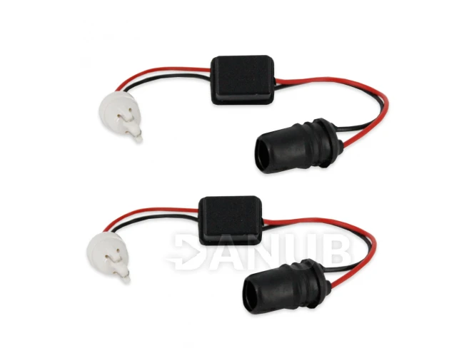 Rezistor pre automobilové LED - T10 (5W5) - 12V, 5W - 2 ks / balenie