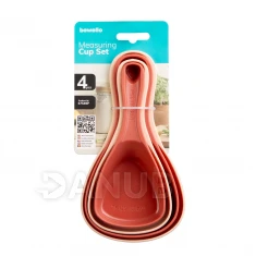 Sada odmeriek - plast -  17 x 9,3 x 6 cm - 4 ks / balenie 