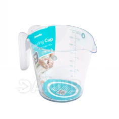 Odmerka v tvare poháru - 500 ml - plast - 16 x 9,7 x 11 cm 