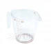 Odmerka v tvare poháru - 1L - plast -  19 x 11,5 x 14 cm