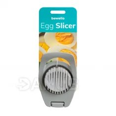 Krájač vajíčok - plast - 13 x 8,4 x 3,8 cm