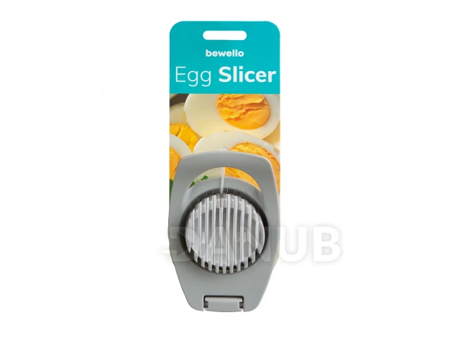 Krájač vajíčok - plast - 13 x 8,4 x 3,8 cm