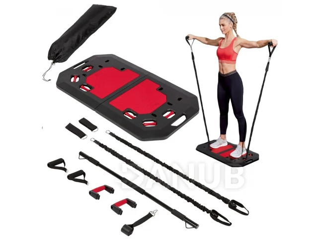 Domáca prenosná tréningová stanica na cvičenie