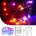 Smart sveteľná reťaz - hviezda - USB - 25 RGB LED - 5 m - Bluetooth