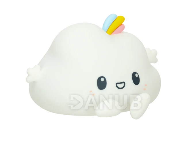 Silikónové nočné svetlo RGB - mráčik