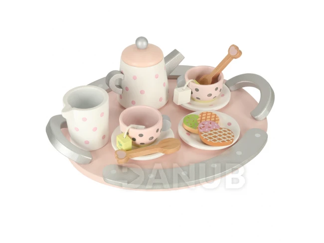 Drevený kávový-čajový servis Lulilo 