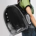 Prepravný batoh pre zvieratá do 12 kg - 40 x 32 x 22 cm - priehľadný