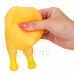 Gumová hračka pre psa, pískacie hryzátko - žltá