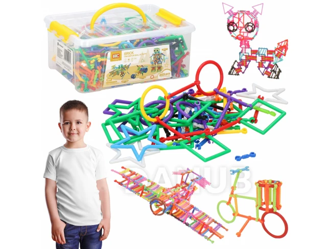 Slamková skladačka - 869ks