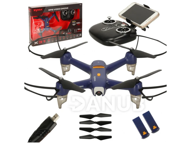 Syma X31 2,4GHz GPS 5G HD dron na diaľkové ovládanie s kamerou 
