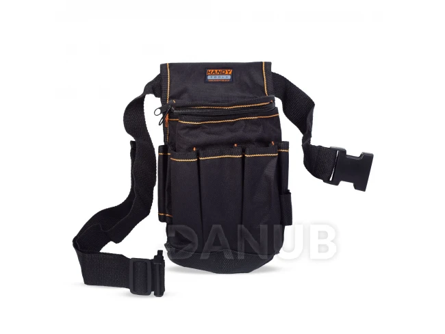 Multifunkčný opasok na náradie - 15 x 20 x 10 cm - čierny