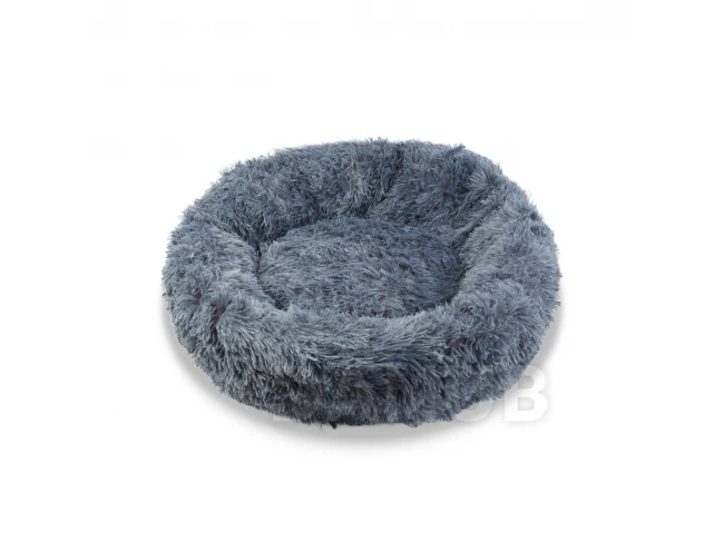 Pelech pre psy - kruh - veľkosť "M" - 60 cm - sivý