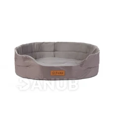 Pelech pre psy - 50 x 40 x 11 cm - sivý