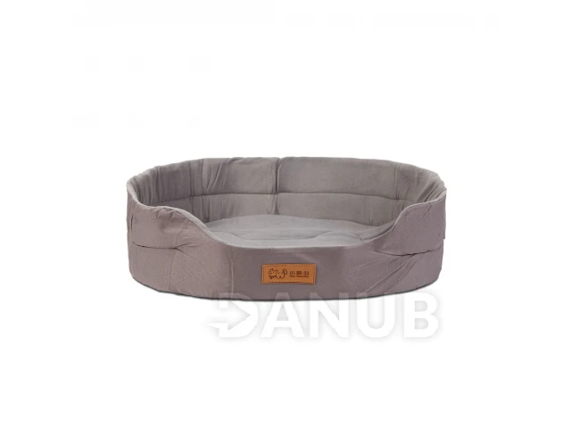 Pelech pre psy - 50 x 40 x 11 cm - sivý