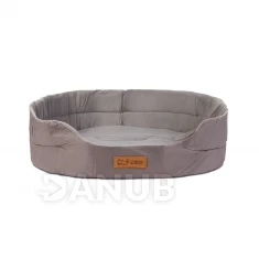 Pelech pre psy - 67 x 50 x 12 cm - sivý