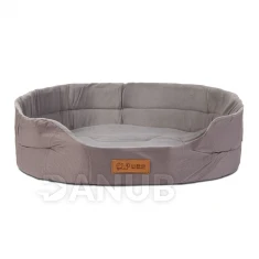 Pelech pre psy - 100 x 68 x 15 cm - sivý