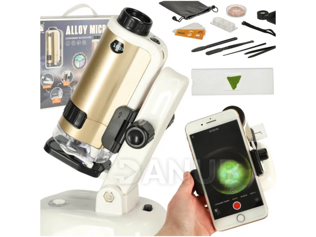 Vzdelávací školský vedecký mikroskop pre deti