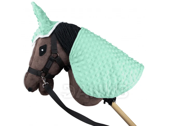 Deka a ušné chrániče pre Hobby Horse Skippi - mätová