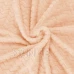 Obojstranná plyšová deka 200x220cm - cik cak - broskyňová