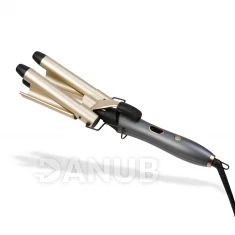 Umelý stylingový nástroj 5 v 1 - s LED displejom - zlatá / čierna - 105 W