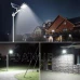 Záhradná pouličná solárna LED lampa výkonná - 1200W - 6500K  - IP65 + diaľkové ovládanie